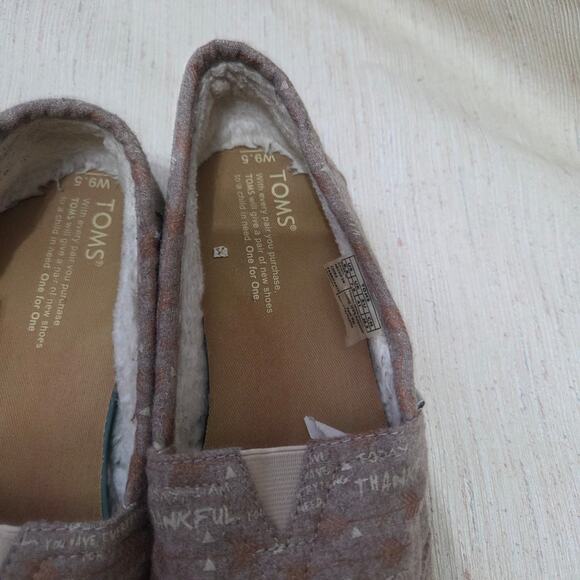Toms womens slide on shoes /slippers size 9.5 #340716 - Picture 3 of 7
